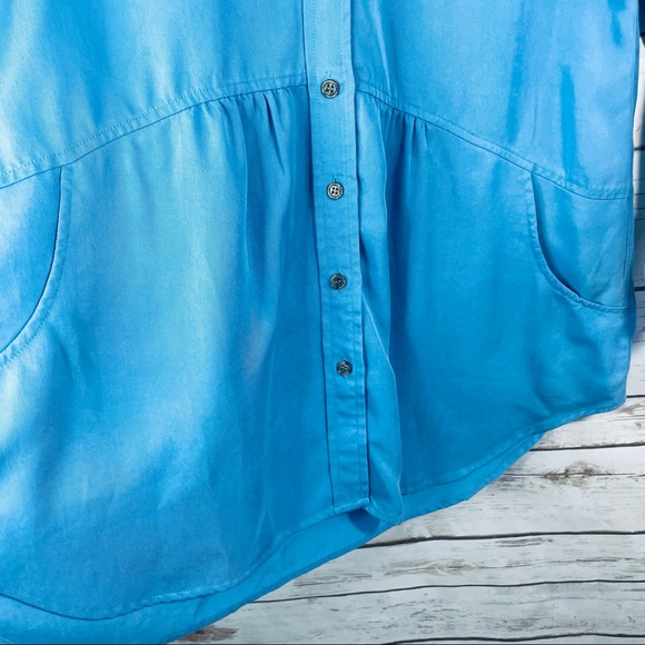Soft Surroundings | Chambray button up tunic - Picture 6 of 10